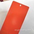 Recubrimiento de pintura en polvo de la textura de arrugas naranjas para pelar